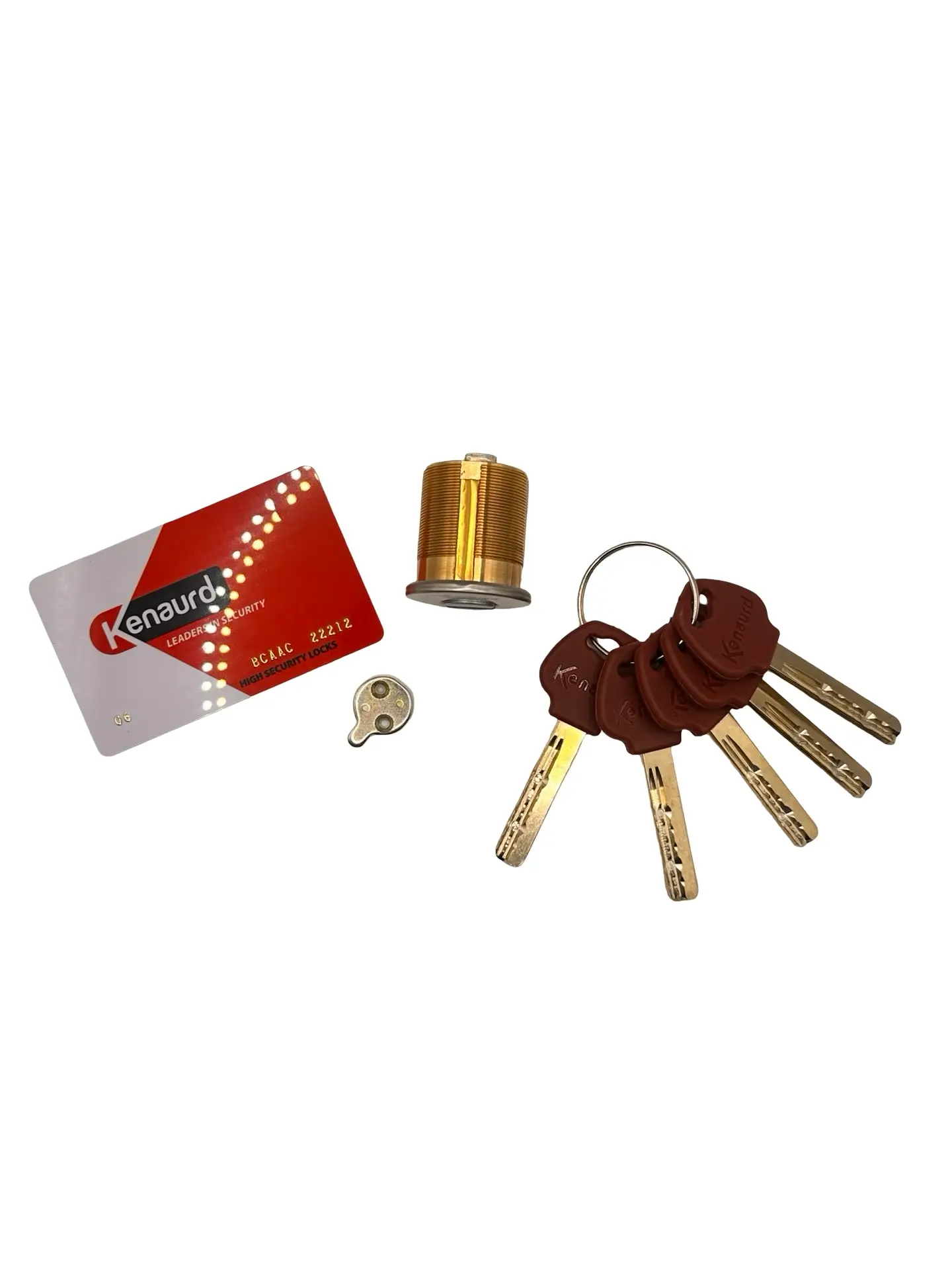 Key Controlled - Mortise Cylinder - 1-1/4" - US26D - Satin Chrome - Image 2